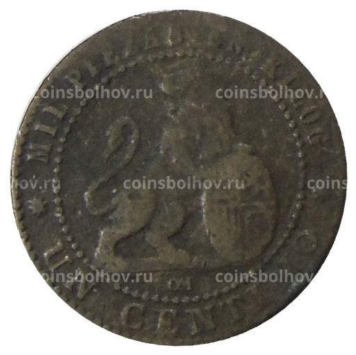 1 сентимо 1870 года Испания