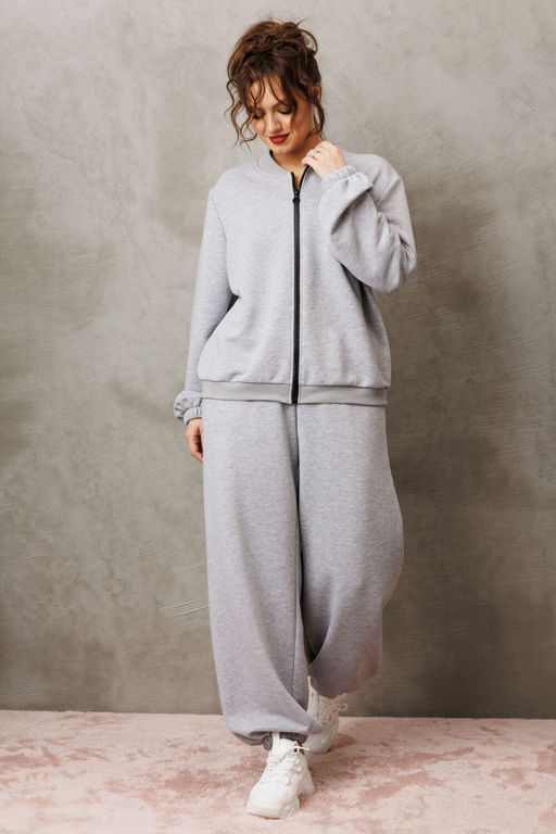 Костюм Anastasia 1317 серый меланж фото 10