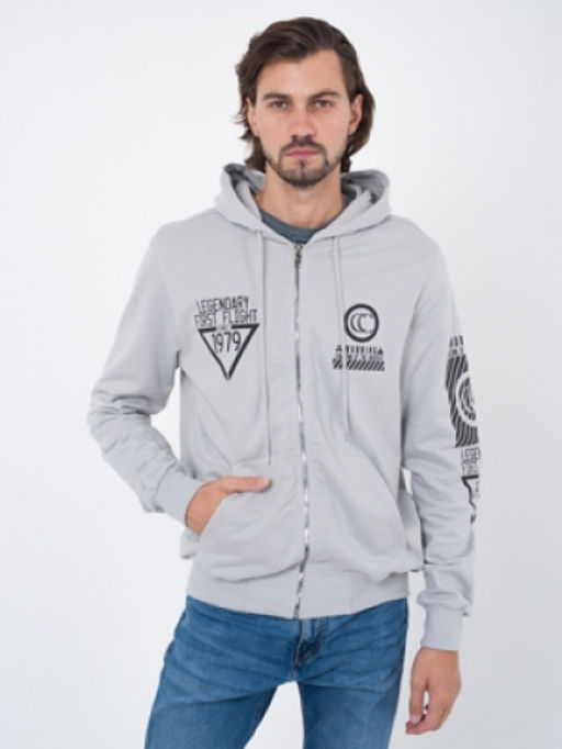 толстовка мужская с капюшоном