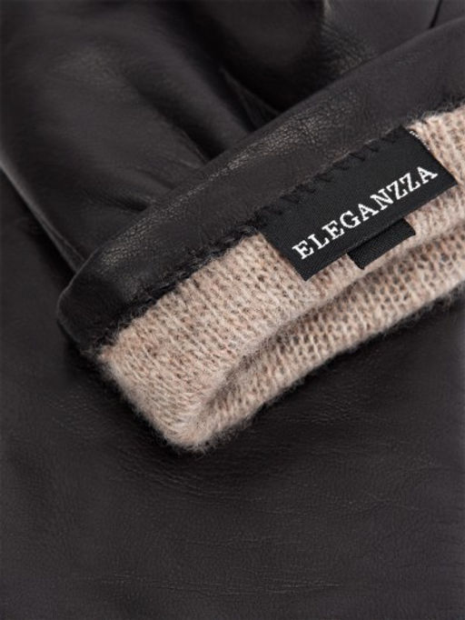 ELEGANZZA Перчатки женские ш+каш. black