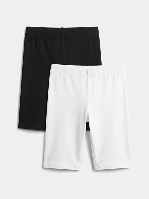 Basic K?z ?ocuk K?sa Tayt 2li