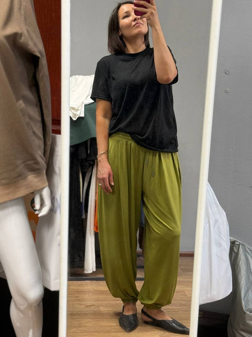 брюки султанки алладины 95% хлопок; 5% лайкра - Knitka wear фото 35