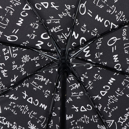 Зонт полуавтоматический Узоры, эпонж, 3 сложения, 8 спиц, R = 49 см, цвет МИКС - Simaland фото 3