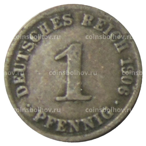 1 пфенниг 1906 года A Германия