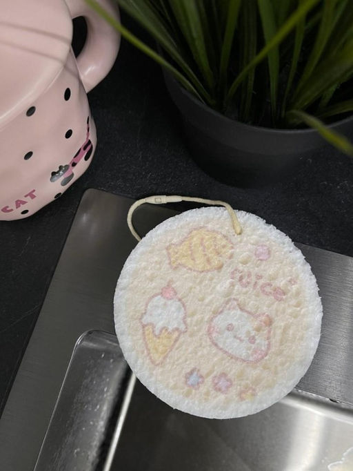 ЭКО губка для посуды "Nice cat"