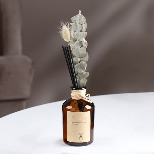 Набор для ароматизации помещений в тубусе: диффузор 230 мл, аромамасло, белый чай - Simaland фото 2