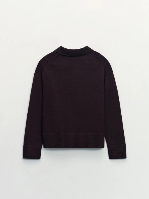 Джемпер поло с молнией / Zarina