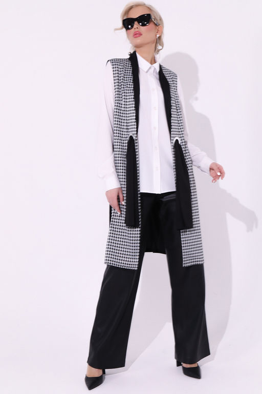 Жилет Высокая классика (лапка) - Эльза фото 8