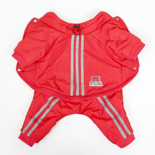 Комбинезон Спорт с светоотрожающими полосами, размер S (ДС 25, ОГ 35, ОШ 25см), красный - Simaland фото 8