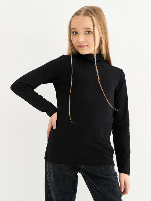 Черная водолазка для мальчика - Kogankids фото 13