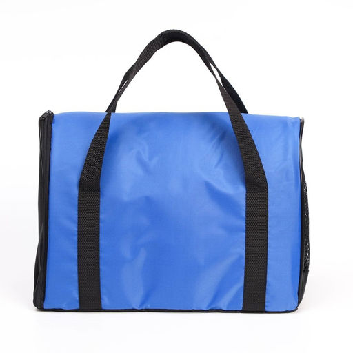 Сумка - переноска для животных Туннель, нейлон, 33 х 19 х 23 см, васильковый - Пижон фото 2