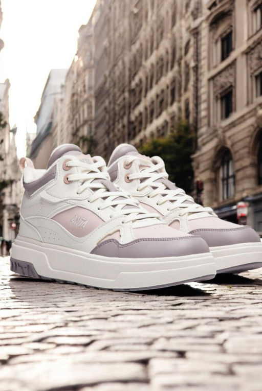 Кроссовки повседневные утепленные Бежевый/Серый - Anta фото 9