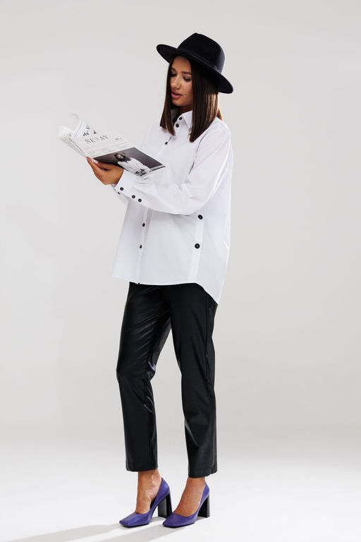 Костюм Lars Style 966 белый/черный