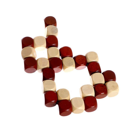 Головоломка Игры разума Puzzle «Кубик-змейка»