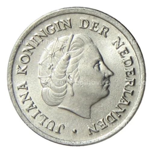 10 центов 1975 года Нидерланды