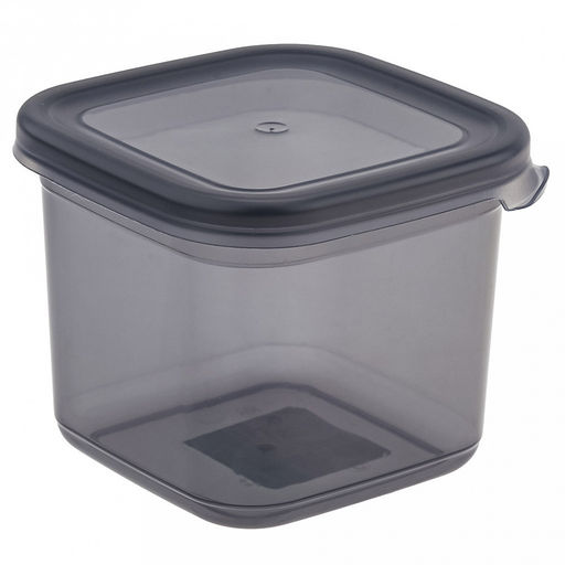 Емкость-контейнер для сыпучих продуктов пластмассовый 0,7л, 11х10,5х9,5см, полипропилен (Россия)