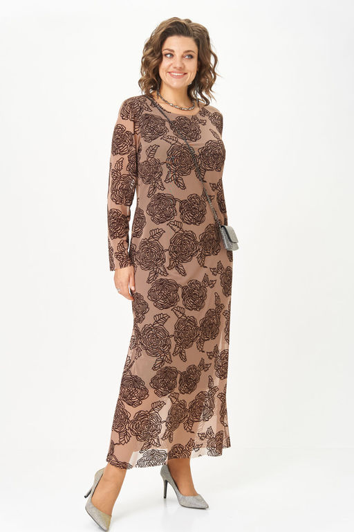 Платье Aira Style 24430 капучино