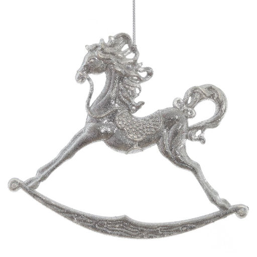 Украшение новогоднее "Лошадка", L14 W1 H12 см