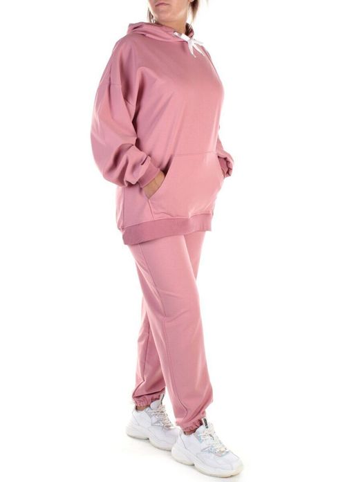 Y314-2 PINK Спортивный костюм женский (100% хлопок)