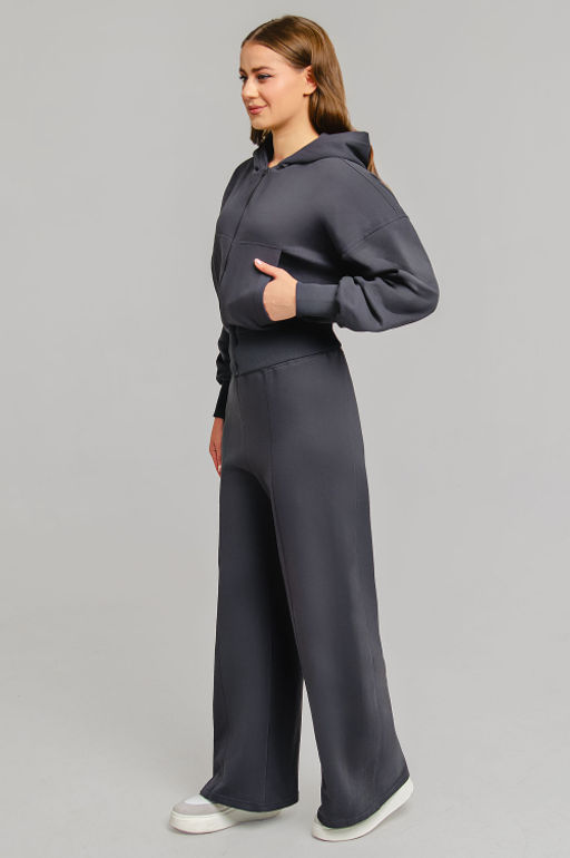 Арт. 2539   Костюм женский с брюками 42-48 (4 шт) Цвет:графит