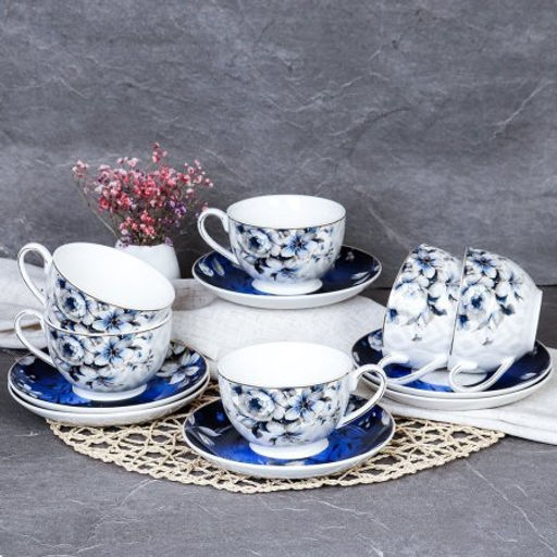 Чайный набор 12 предметов 250 мл / 19-276# /уп 6/ - Галеонтрейд фото 2