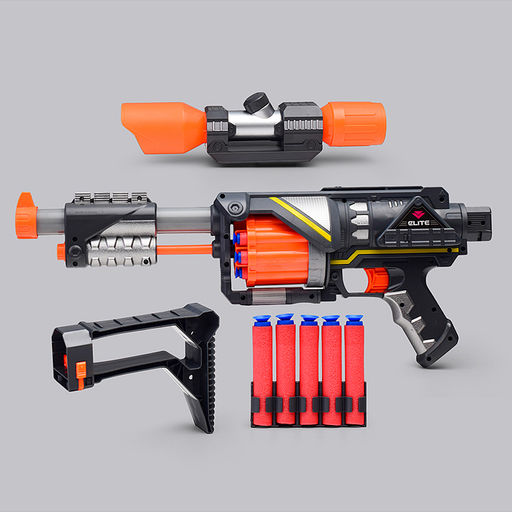 Автомат "Победитель" с мягкими полимерными пулями, в коробке