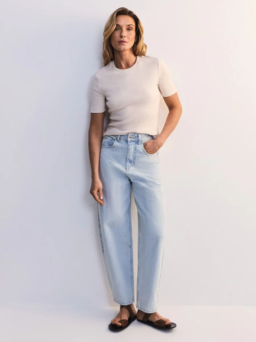 Базовая футболка из хлопка / Zarina  фото 2