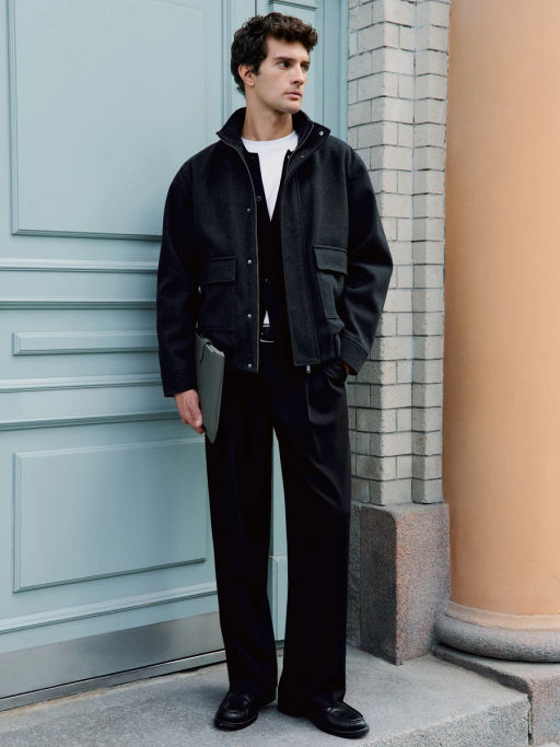 Куртка с воротником-стойкой / Zarina