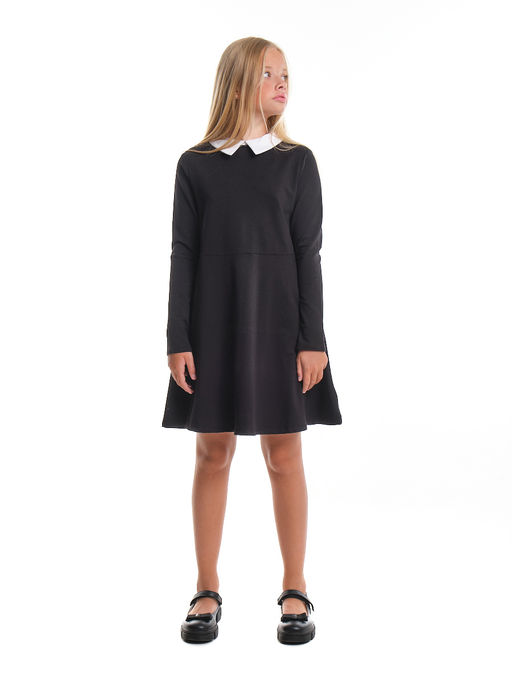 Школьное платье для девочки 22-7400 черный - Mini maxi фото 12