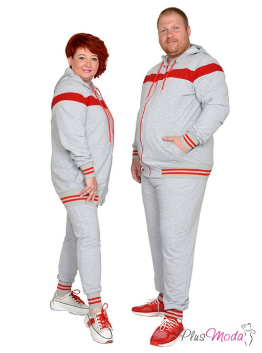 Толстовка Модель №1682 размеры 44-84 - Plusmoda фото 12