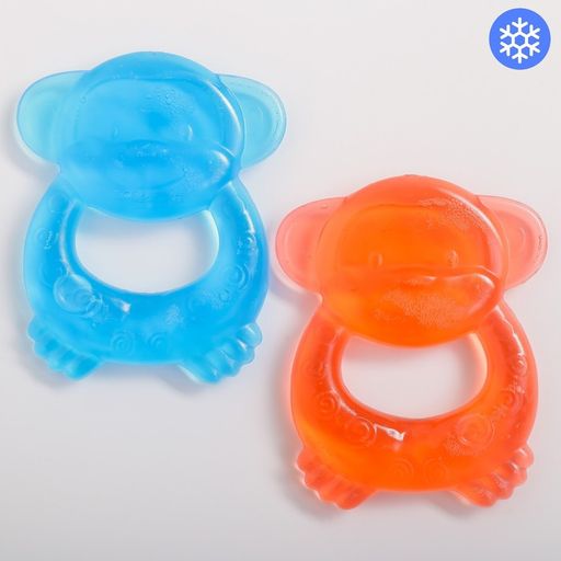 Прорезыватель охлаждающий Обезьянка, цвет МИКС, Крошка Я  фото 3