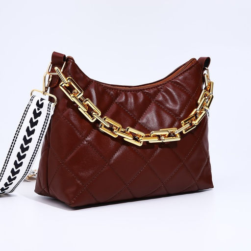 Сумка кросс-боди на молнии, цвет коричневый - Simaland фото 3