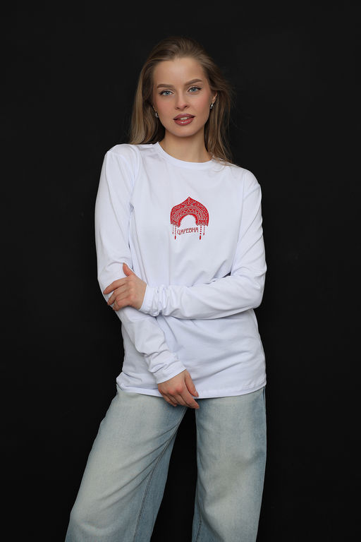 8588 футболка с дл.рукавом унисекс - Натали фото 7