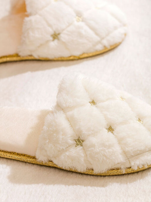 Kapitone Desenli Kad?n Ev Terli?i