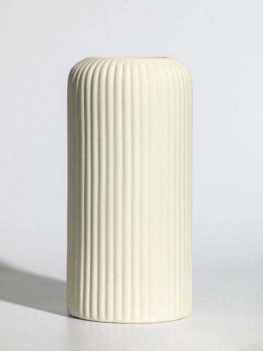 Ваза для цветов «Флоранс классик», 20×9.5×7 см, керамика, белая