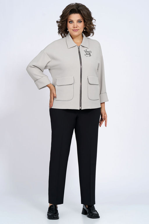 Костюм ALANI 2144 серый/черный - Alani collection фото 3