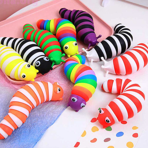 Игрушка-антистресс Caterpillar - Купи слона фото 4