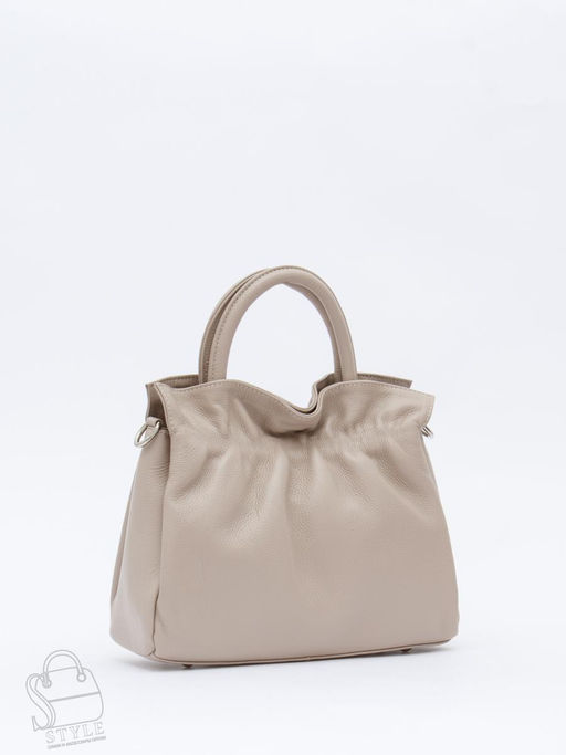 Сумка женская кожаная 8506VG beige Vitelli Grassi