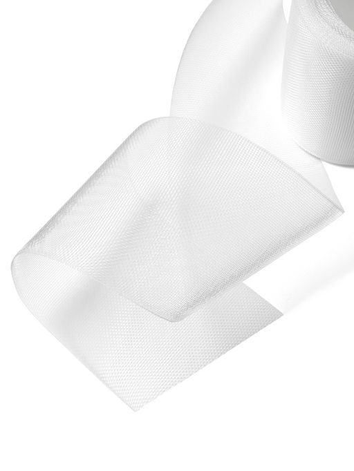 Лента шторная, длина 10 м±0.5, ширина 9 см, белая