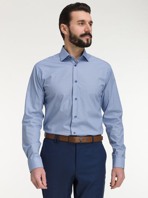 Сорочка мужская длинный рукав GREG 223/131/8919/Z/1_GB  фото 9