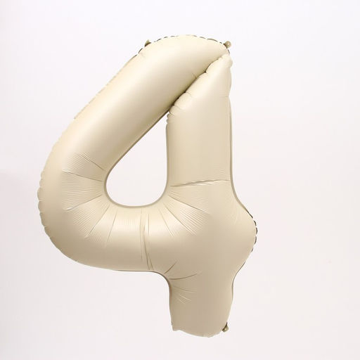 Воздушный шар фольгированный 40" цифра 4