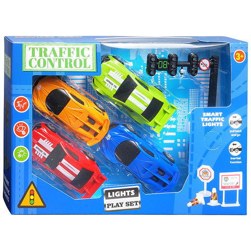 Набор машин "Супер драйв" в коробке