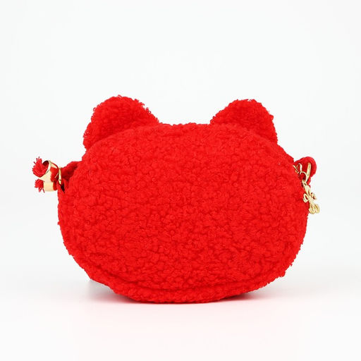 Сумка детская на молнии, длинный шнурок, цвет красный - Simaland фото 2