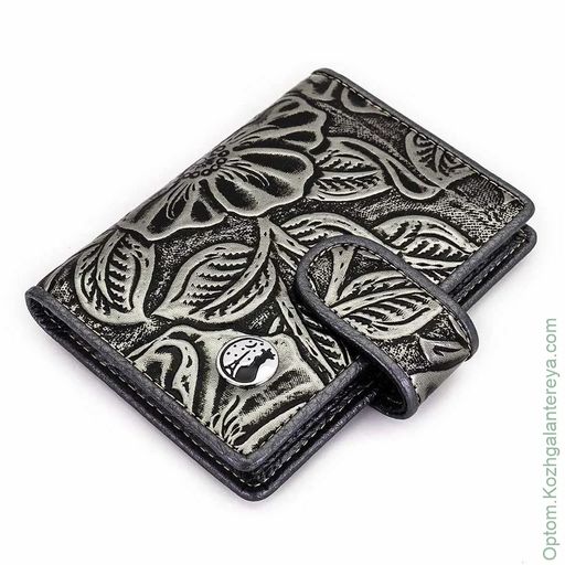 Женская кожаная визитница Sergio Valentini СВ 8064-010  фото 2