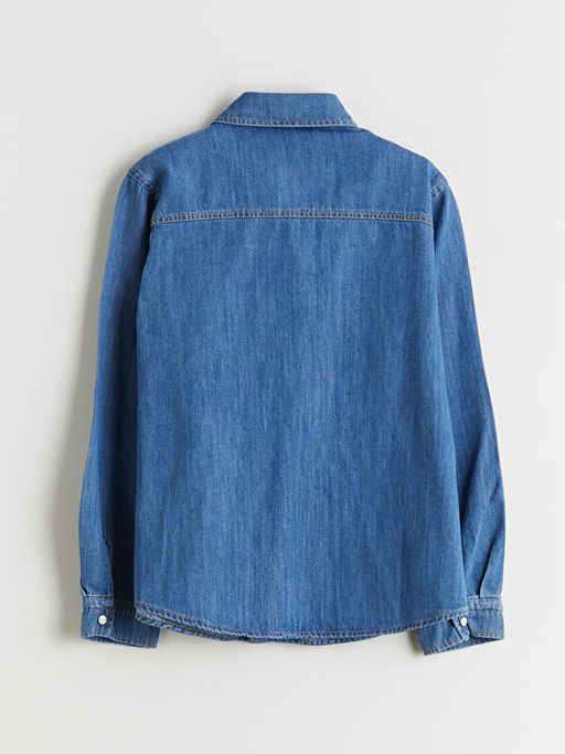 Uzun Kollu Erkek ?ocuk Jean G?mlek