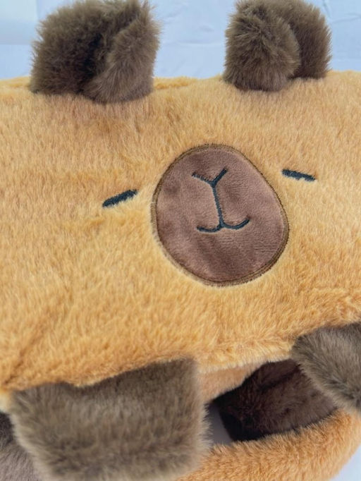 Плюшевый рюкзак "Capybara", 26*25 см