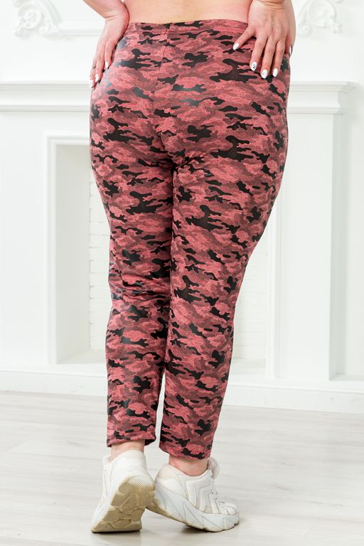 Легинсы женские из вискозы Fitness коралловый макси - Амадэль фото 2