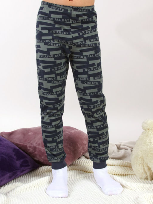 CRB wear / CWKB 50205-35 Пижама для мальчика (джемпер, брюки),хаки/Ex.Cherubino  фото 3