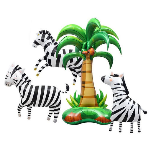 Воздушный шар фольгированный 63" «Пальма», на подставке, под воздух