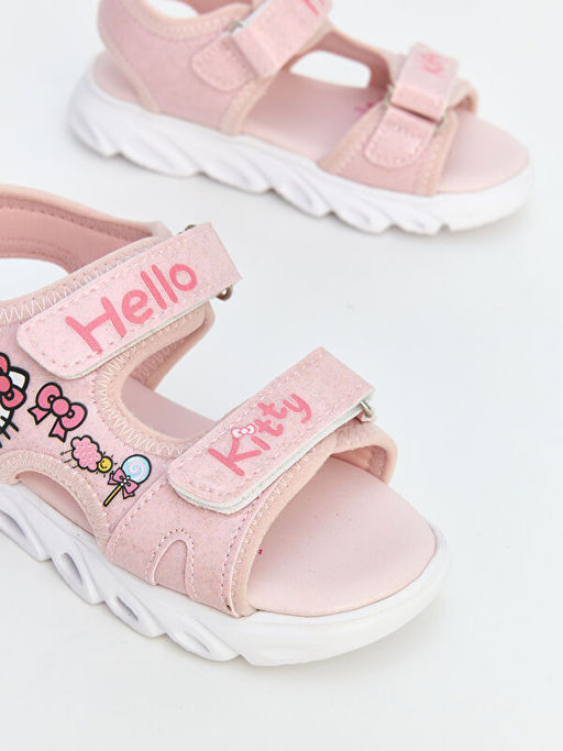 Сандалии Hello Kitty для девочки с принтом